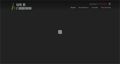 Desktop Screenshot of cave-arquignon.com
